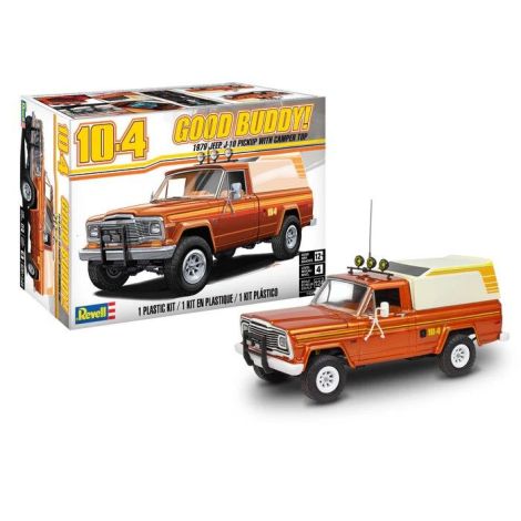 Automacheta Revell Jeep J10 Pickup cu Camper RV14568