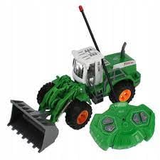 Masina Buldoexcavator cu telecomanda, scara 1:30