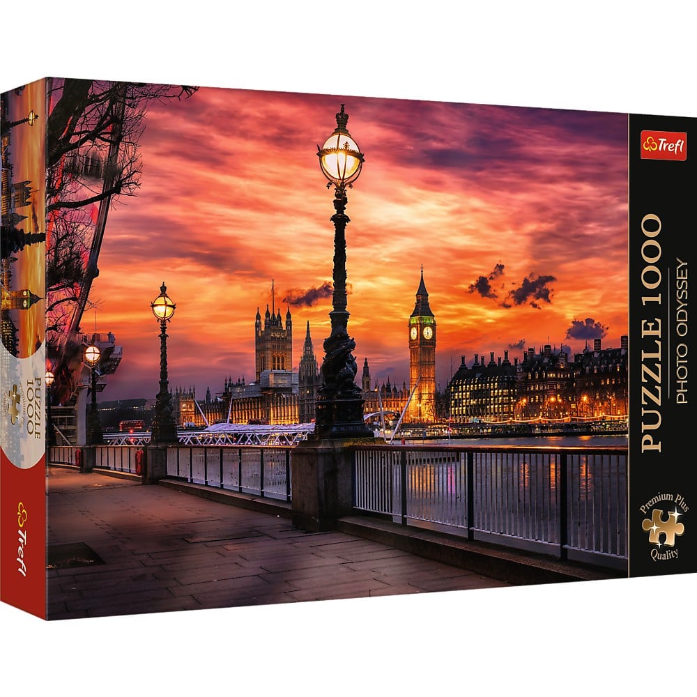 Puzzle Trefl 1000 Premium Plus Photo Odyssey Big Ben Londra